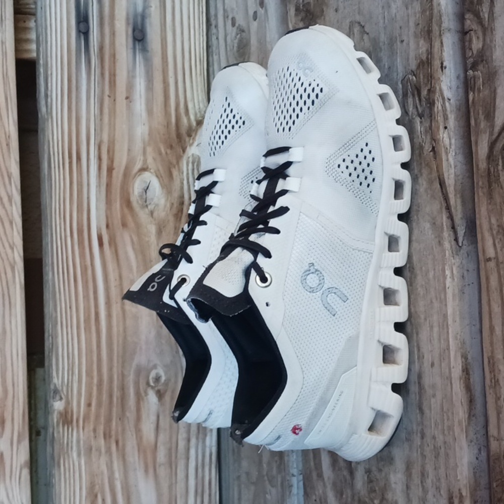 On cloud running shoes